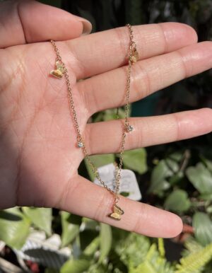 Stainless Steel Butterfly Necklace