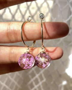 Dry Flower Earrings