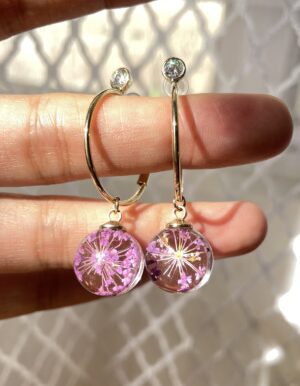 Dry Flower Earrings