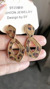 Leopard Earrings