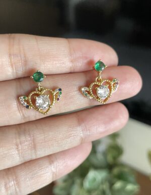 Heart Wings Earrings