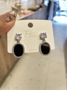 Premium Black Earrings