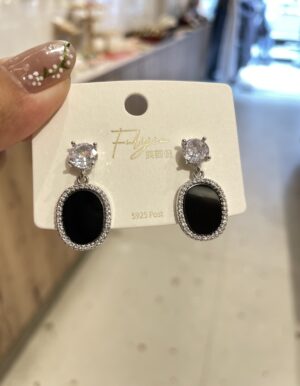 Premium Black Earrings