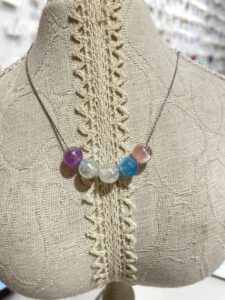 Multi-Colored Bead Necklace