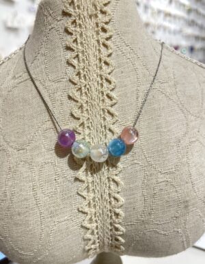 Multi-Colored Bead Necklace