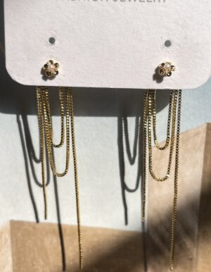 Tassel Flower Earrings
