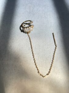 Ear Thread + Earcuff (single)