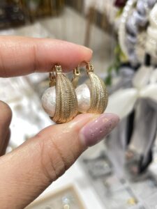 Pearl Hoops
