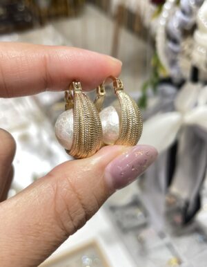 Pearl Hoops