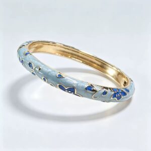 Blue Flower Bracelet