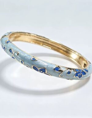 Blue Flower Bracelet