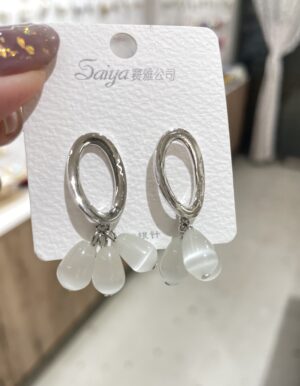 Opal Stone Earrings