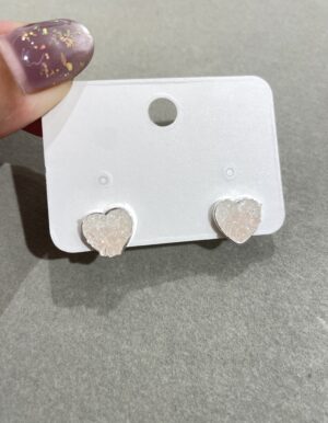Ombré Heart Studs