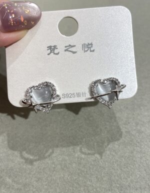 Star Heart Earrings