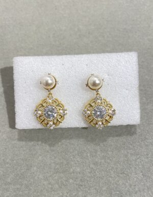 Pearl Hollow Earrings