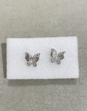 Butterfly Rhinestone Earrings