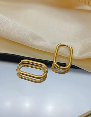 Golden Stainless Steel Hoops